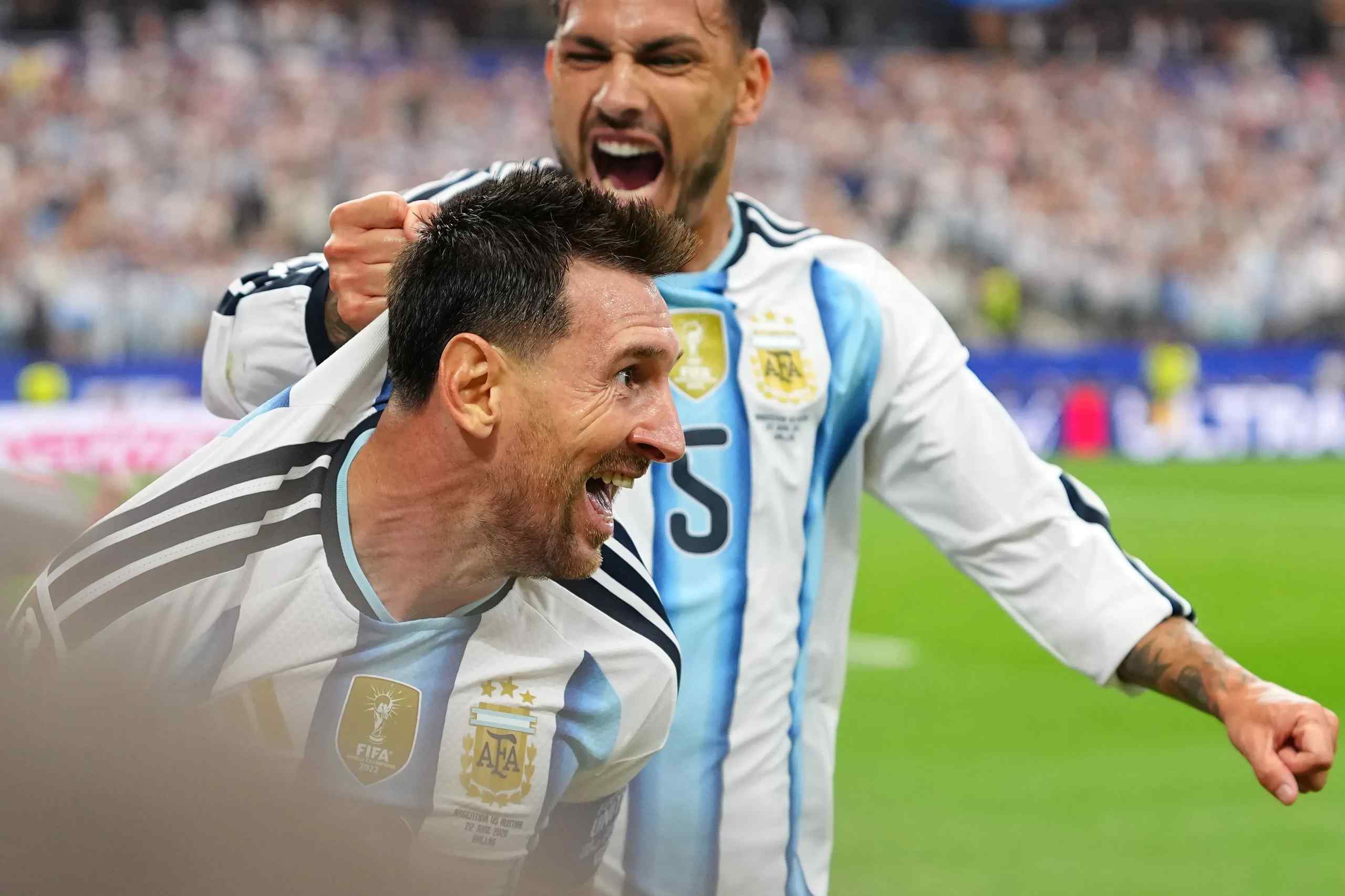 Lionel Messi for Argentina